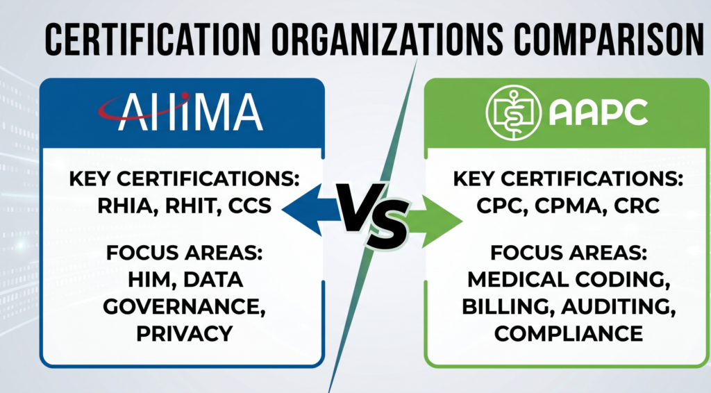 AHIMA VS AAPC